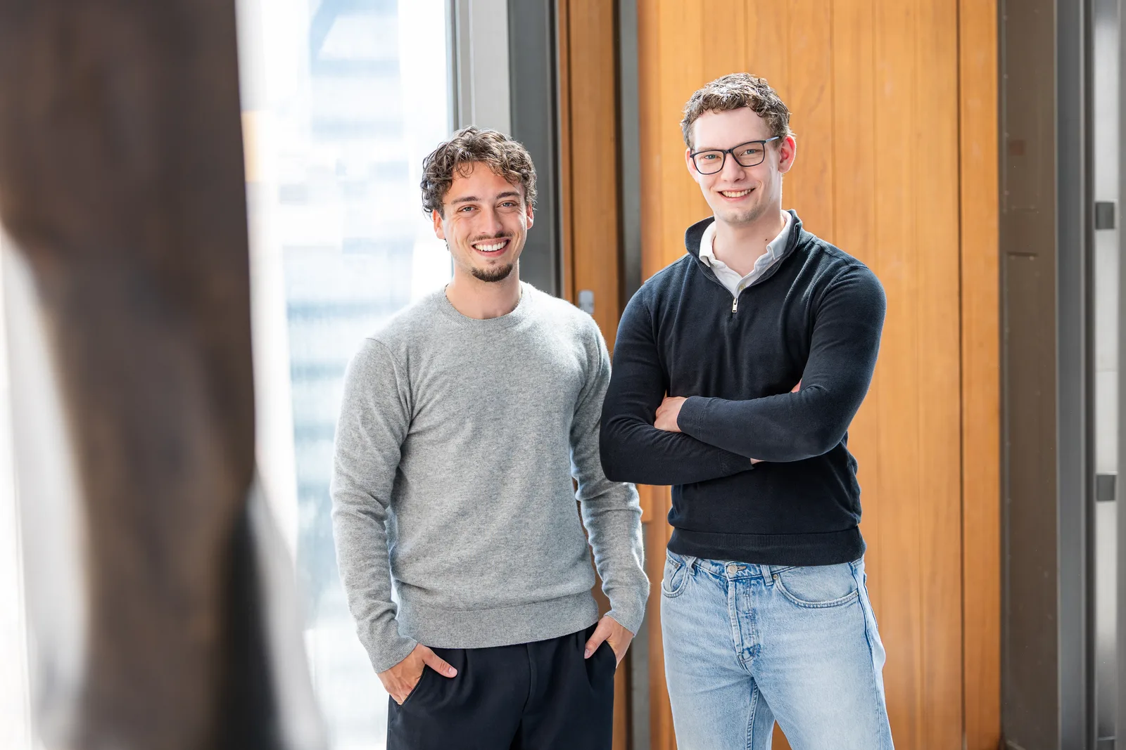 Fabian Leuthe und Leonard Warda, die Gründer von Gradient Labs