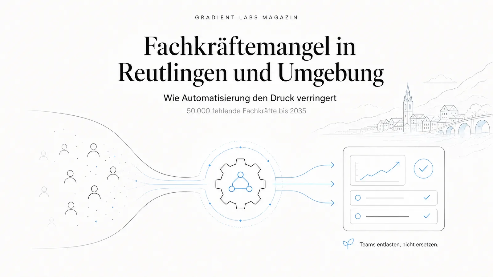 Fachkräftemangel in Reutlingen: Wie Automatisierung den Druck verringert