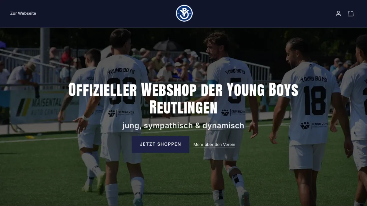 Onlineshop der Youngboys Reutlingen